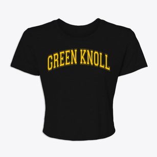 Green Knoll New Jersey Varsity Women's Crop Top