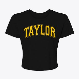 Taylor Pennsylvania Varsity Women's Crop Top