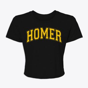 Homer Alaska Varsity Women's Crop Top