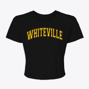 Whiteville North Carolina Varsity Women's Crop Top