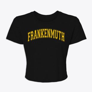 Frankenmuth Michigan Varsity Women's Crop Top
