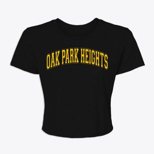 Oak Park Heights Minnesota Varsity Women's Crop Top