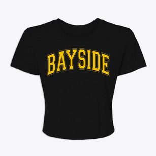 Bayside Wisconsin Varsity Women's Crop Top