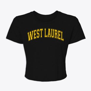 West Laurel Maryland Varsity Women's Crop Top