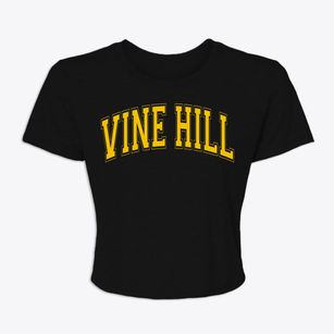 Vine Hill California Varsity Women's Crop Top