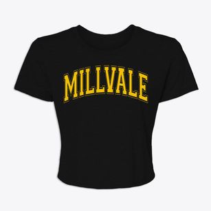 Millvale Pennsylvania Varsity Women's Crop Top
