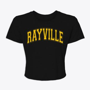 Rayville Louisiana Varsity Women's Crop Top