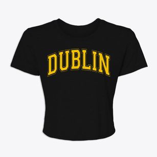 Dublin Texas Varsity Women's Crop Top