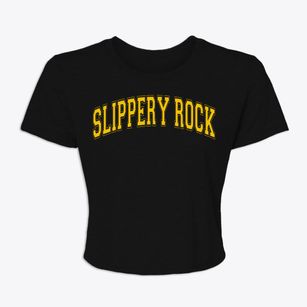Slippery Rock Pennsylvania Varsity Women's Crop Top