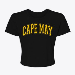 Cape May New Jersey Varsity Women's Crop Top