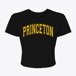 Princeton Massachusetts Varsity Women's Crop Top