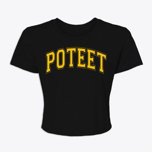 Poteet Texas Varsity Women's Crop Top