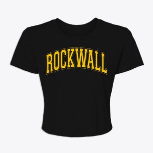 Rockwall Texas Varsity Women's Crop Top