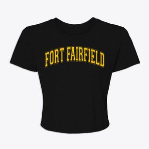 Fort Fairfield Maine Varsity Women's Crop Top