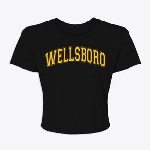 Wellsboro Pennsylvania Varsity Women's Crop Top