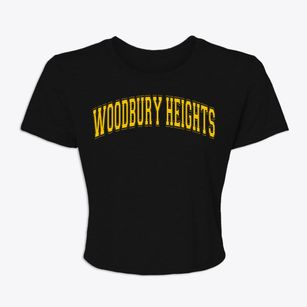 Woodbury Heights New Jersey Varsity Women's Crop Top