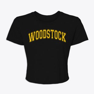 Woodstock Vermont Varsity Women's Crop Top