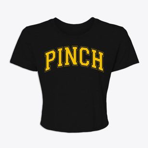 Pinch West Virginia Varsity Women's Crop Top