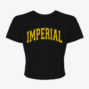 Imperial Pennsylvania Varsity Women's Crop Top
