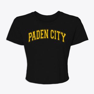 Paden City West Virginia Varsity Women's Crop Top