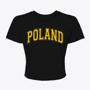 Poland Ohio Varsity Women's Crop Top