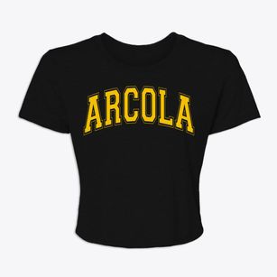 Arcola Texas Varsity Women's Crop Top