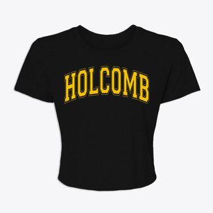 Holcomb Kansas Varsity Women's Crop Top