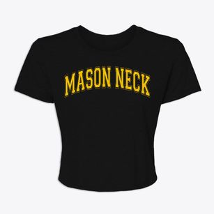 Mason Neck Virginia Varsity Women's Crop Top