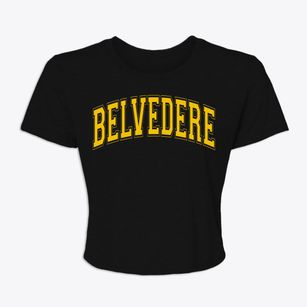 Belvedere California Varsity Women's Crop Top