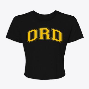 Ord Nebraska Varsity Women's Crop Top