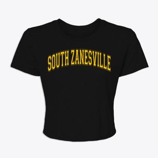 South Zanesville Ohio Varsity Women's Crop Top