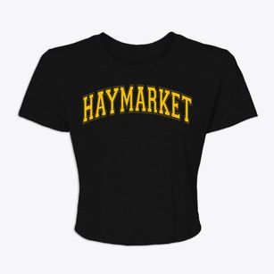 Haymarket Virginia Varsity Women's Crop Top
