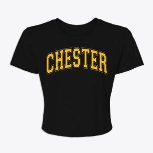 Chester Pennsylvania Varsity Women's Crop Top