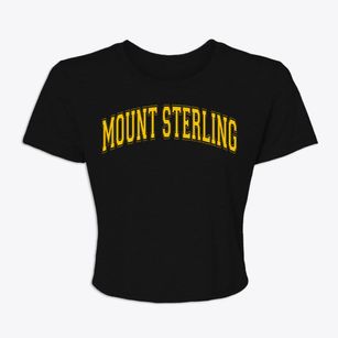 Mount Sterling Ohio Varsity Women's Crop Top