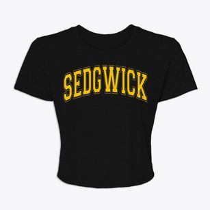 Sedgwick Kansas Varsity Women's Crop Top