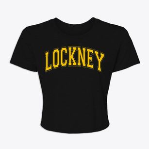 Lockney Texas Varsity Women's Crop Top