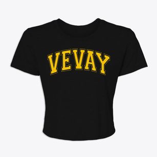 Vevay Indiana Varsity Women's Crop Top