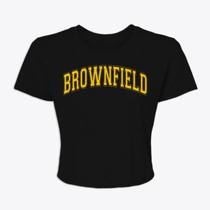 Brownfield Maine Varsity Women's Crop Top