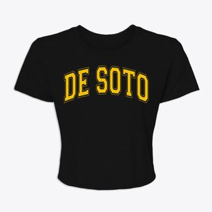 De Soto Illinois Varsity Women's Crop Top