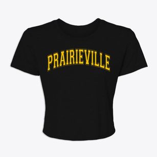 Prairieville Louisiana Varsity Women's Crop Top