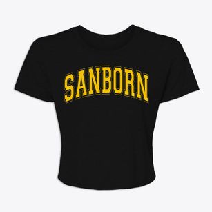Sanborn Iowa Varsity Women's Crop Top