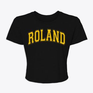 Roland Iowa Varsity Women's Crop Top