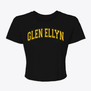 Glen Ellyn Illinois Varsity Women's Crop Top