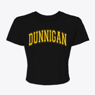 Dunnigan California Varsity Women's Crop Top
