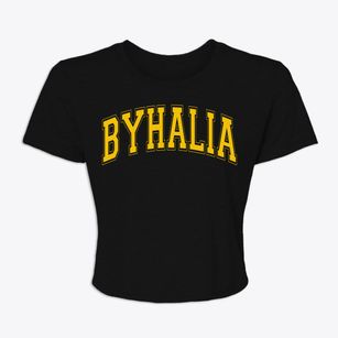 Byhalia Mississippi Varsity Women's Crop Top
