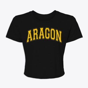 Aragon Georgia Varsity Women's Crop Top