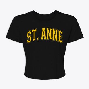 St. Anne Illinois Varsity Women's Crop Top