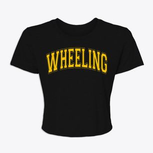 Wheeling West Virginia Varsity Women's Crop Top