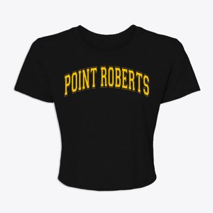 Point Roberts Washington Varsity Women's Crop Top