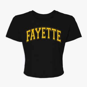 Fayette Maine Varsity Women's Crop Top